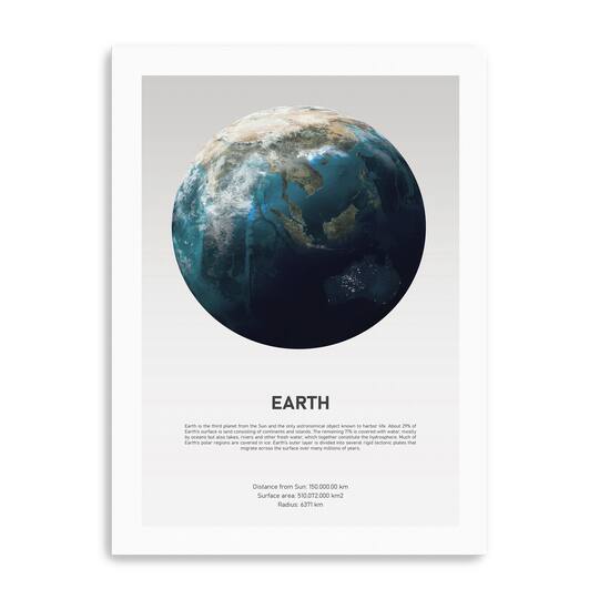 Earth Light Canvas Giclee